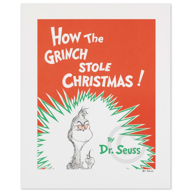 911761 HOW THE GRINCH STOLE CHRISTMAS! - BOOK COVER